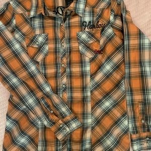 Harley Davidson western shirt